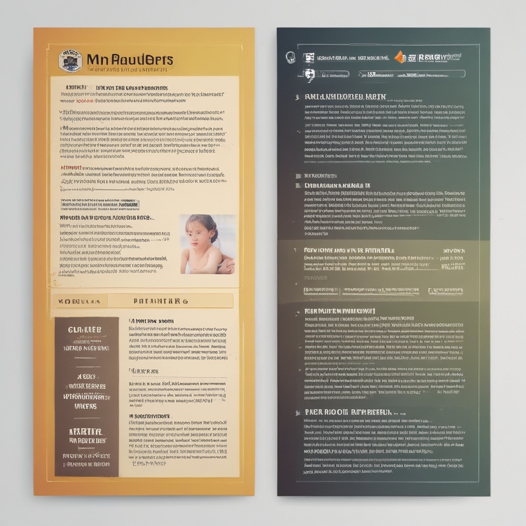 Front side of brochure